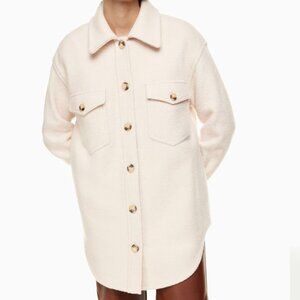 Aritzia Wilfred Free The Ganna Shirt Jacket - 100% Merino Wool - Great Condition